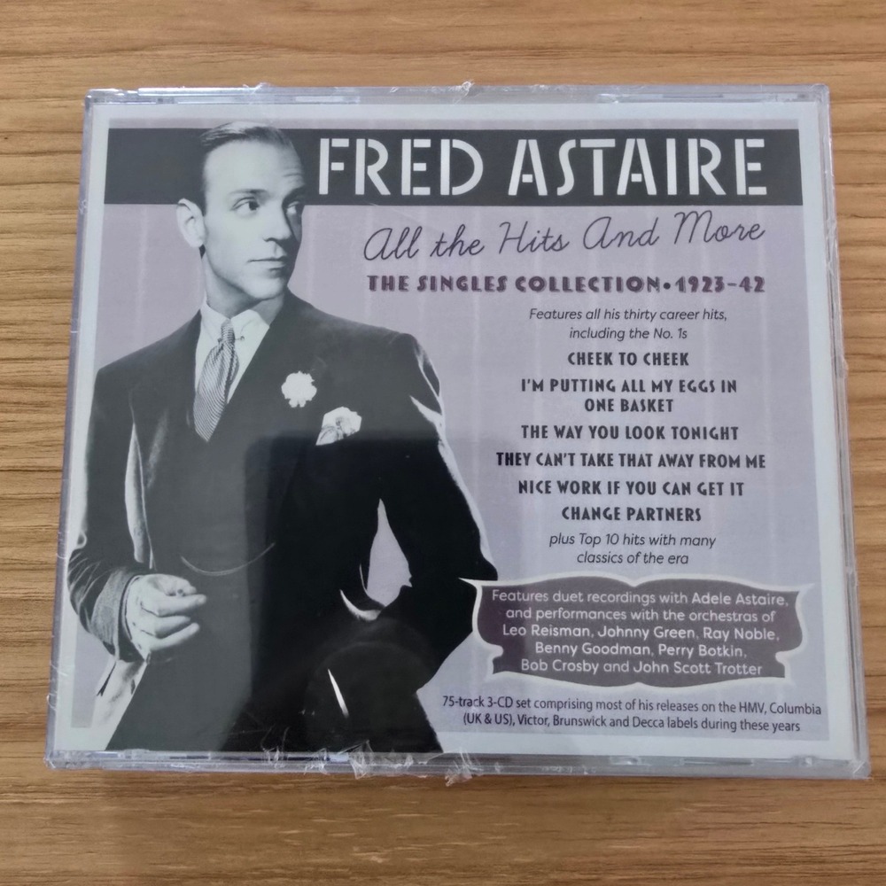 Fred Astaire All the Hits And More The Singles Collection 1923-42 3-CD Set NEW
